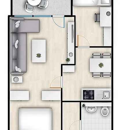 Berolina Achterwind Apartment Dahme (Schleswig-Holstein)